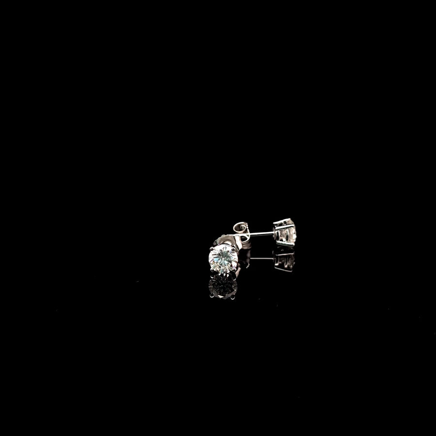 Basket Stud Earrings
