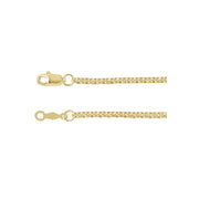 2mm Rolo Chain Yellow Gold