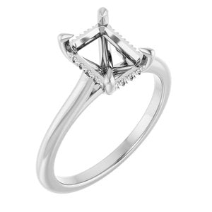 Solitaire Engagement Setting