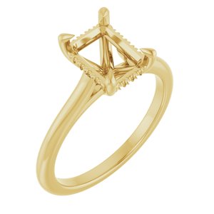 Solitaire Engagement Setting