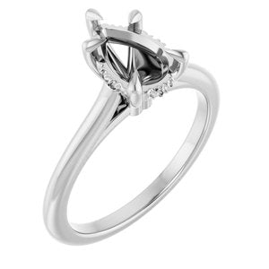 Solitaire Engagement Setting