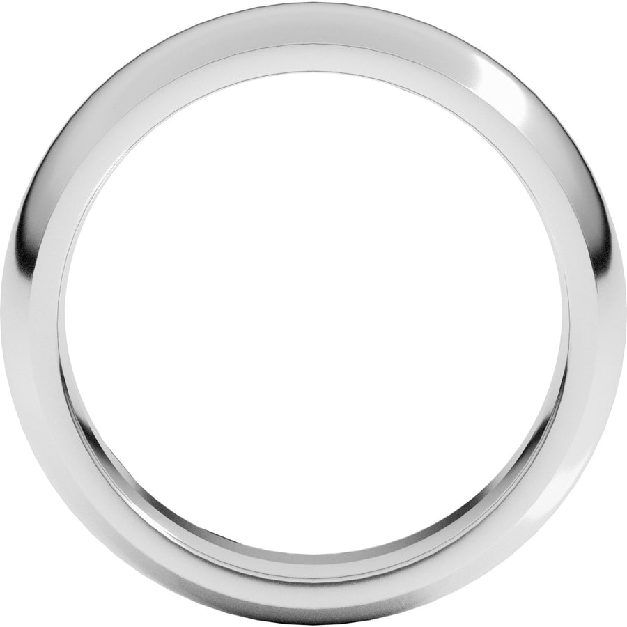 6mm 14K White Gold Comfort-Fit Band