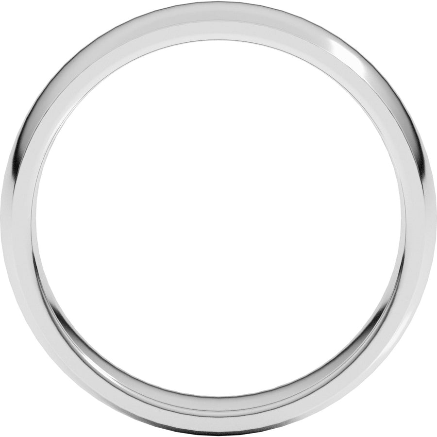 5mm 18K White Gold Comfort-Fit Band