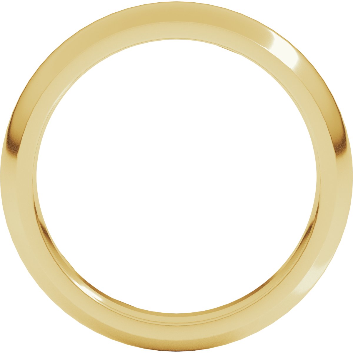 4mm 18K Yellow Gold Comfort-Fit Band