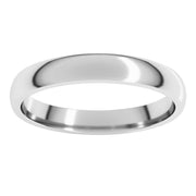 3mm 18K White Gold Comfort-Fit Band