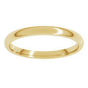 2mm 14K Yellow Gold Comfort-Fit Band