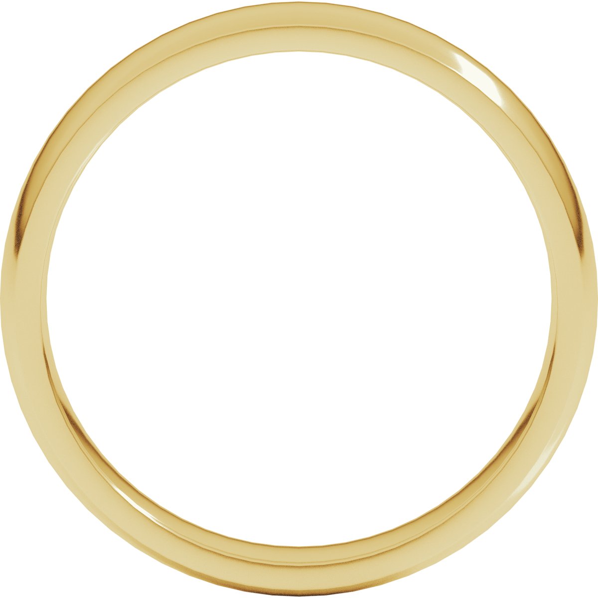 4mm 14K Yellow Gold Comfort-Fit Band