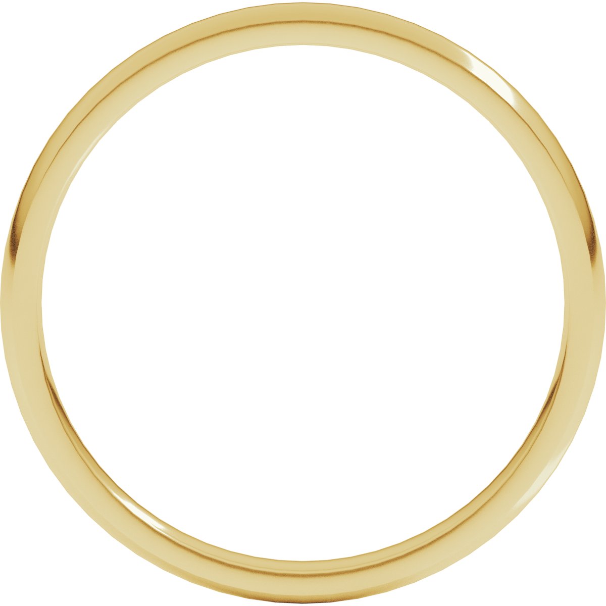 2mm 14K Yellow Gold Comfort-Fit Band