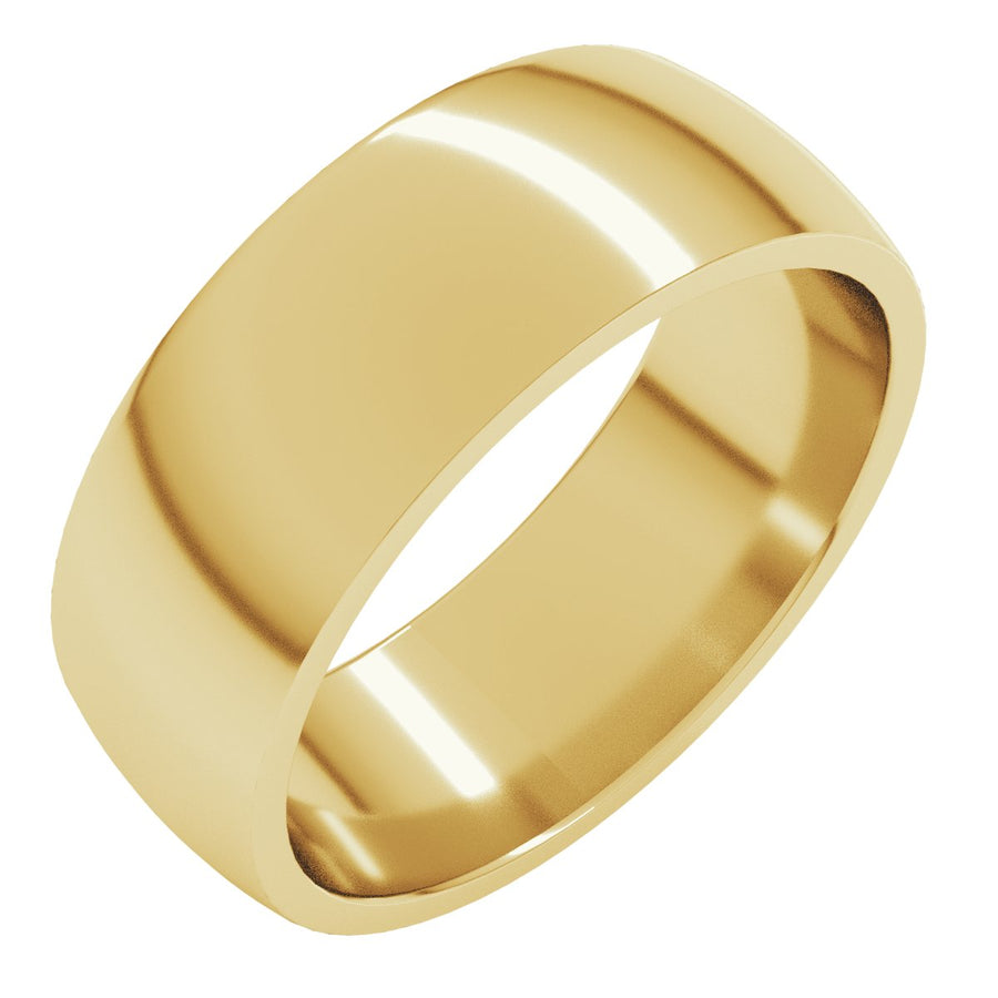 7mm 18K Yellow Gold Comfort-Fit Band