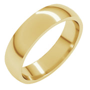 5mm 10K Yellow Gold Comfort-Fit Band