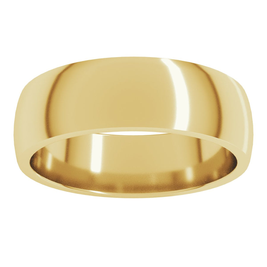 6mm 10K Yellow Gold Comfort-Fit Band
