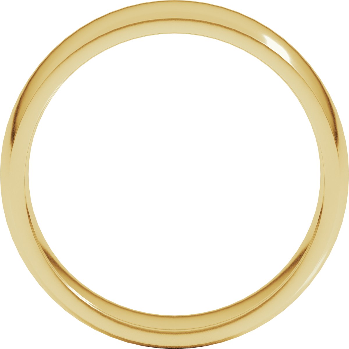 6mm 14K Yellow Gold Comfort-Fit Band