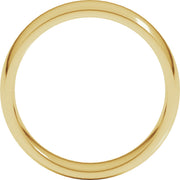6mm 10K Yellow Gold Comfort-Fit Band