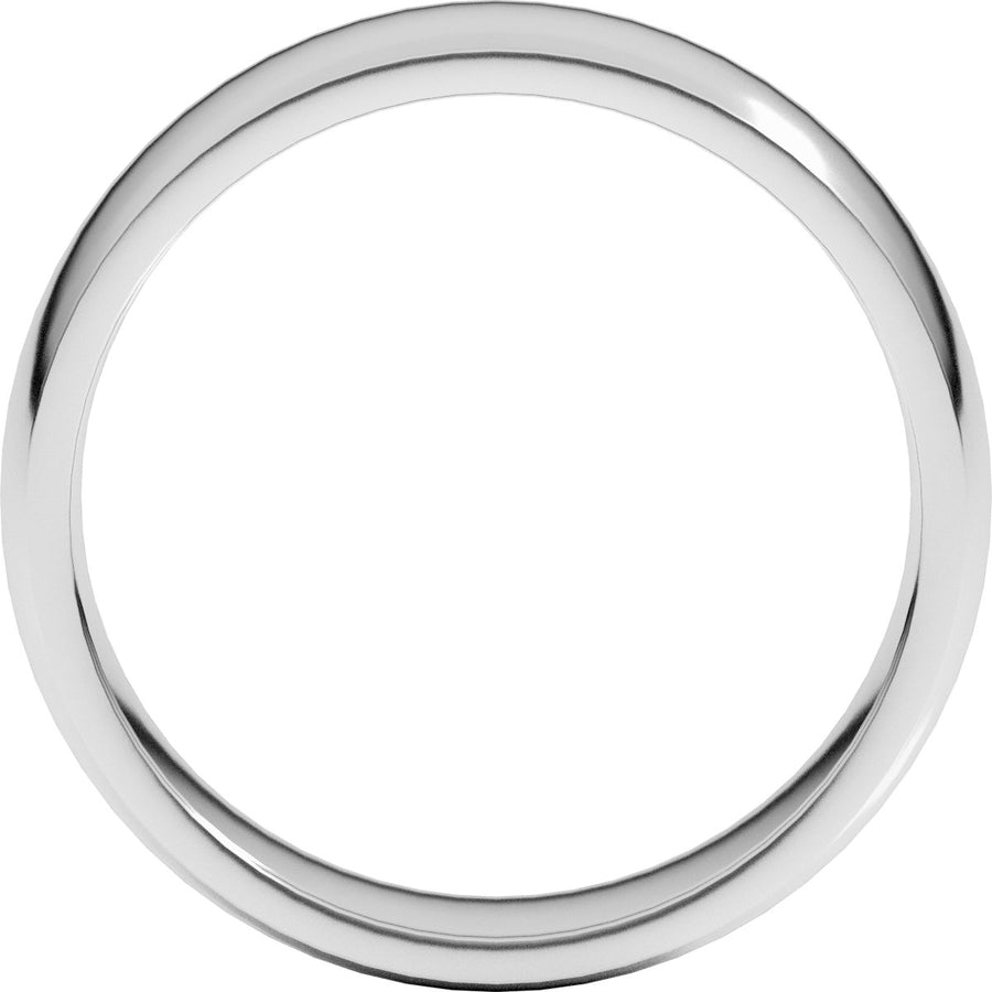6mm 14K White Gold Comfort-Fit Band