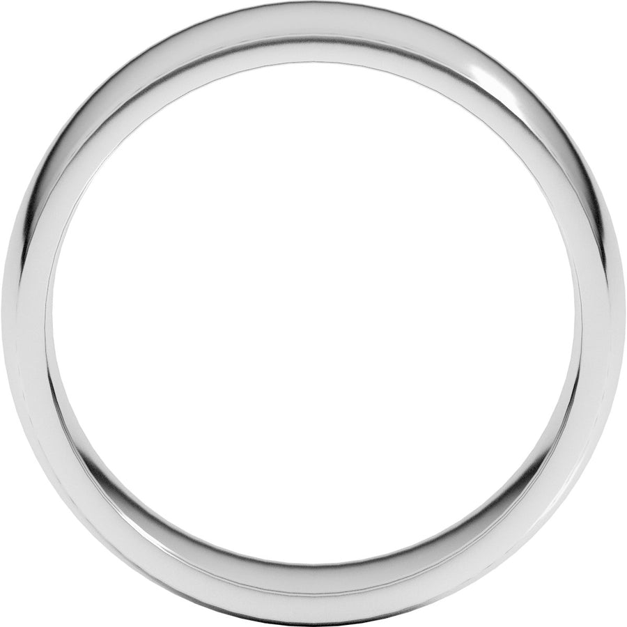 7mm 14K White Gold Comfort-Fit Band