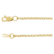 1.5mm Cable Chain Yellow Gold